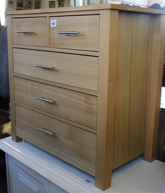 Modern pine chest of drawers(-)